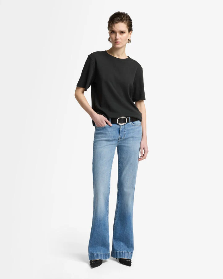 7 For All Mankind Caribbean Slim Illusion Trouser - Image 4