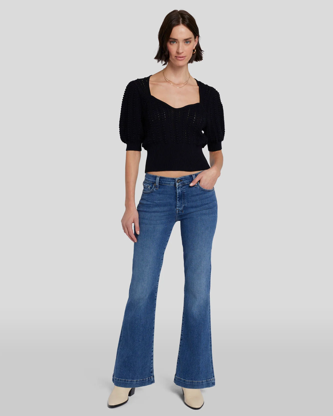 7 For All Mankind Clara Charred Dojo - Image 3