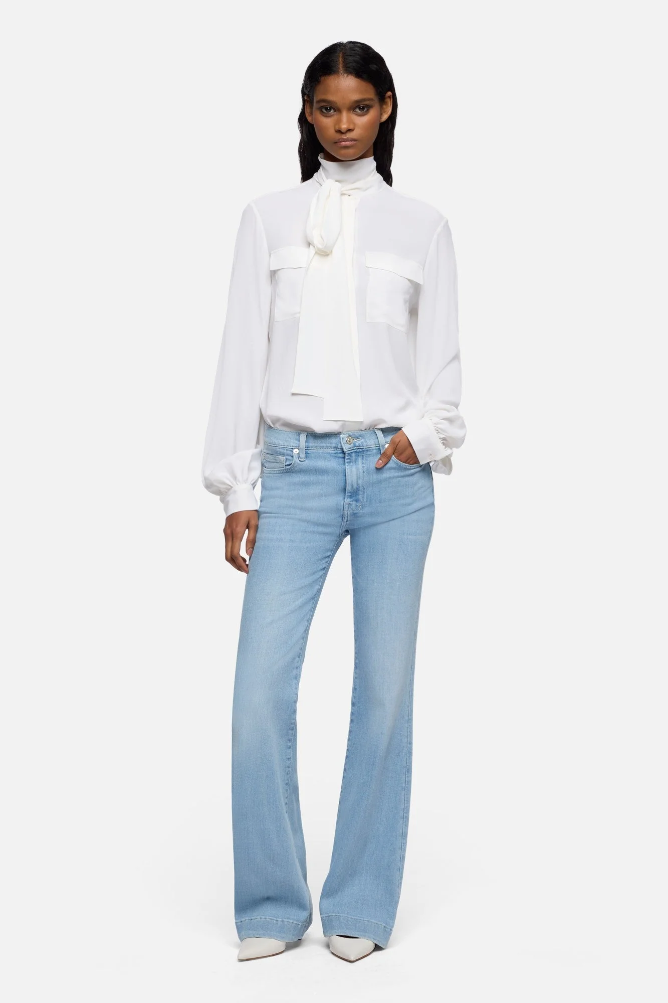 7 For All Mankind Dojo Bloom Tailorless Short - Image 6