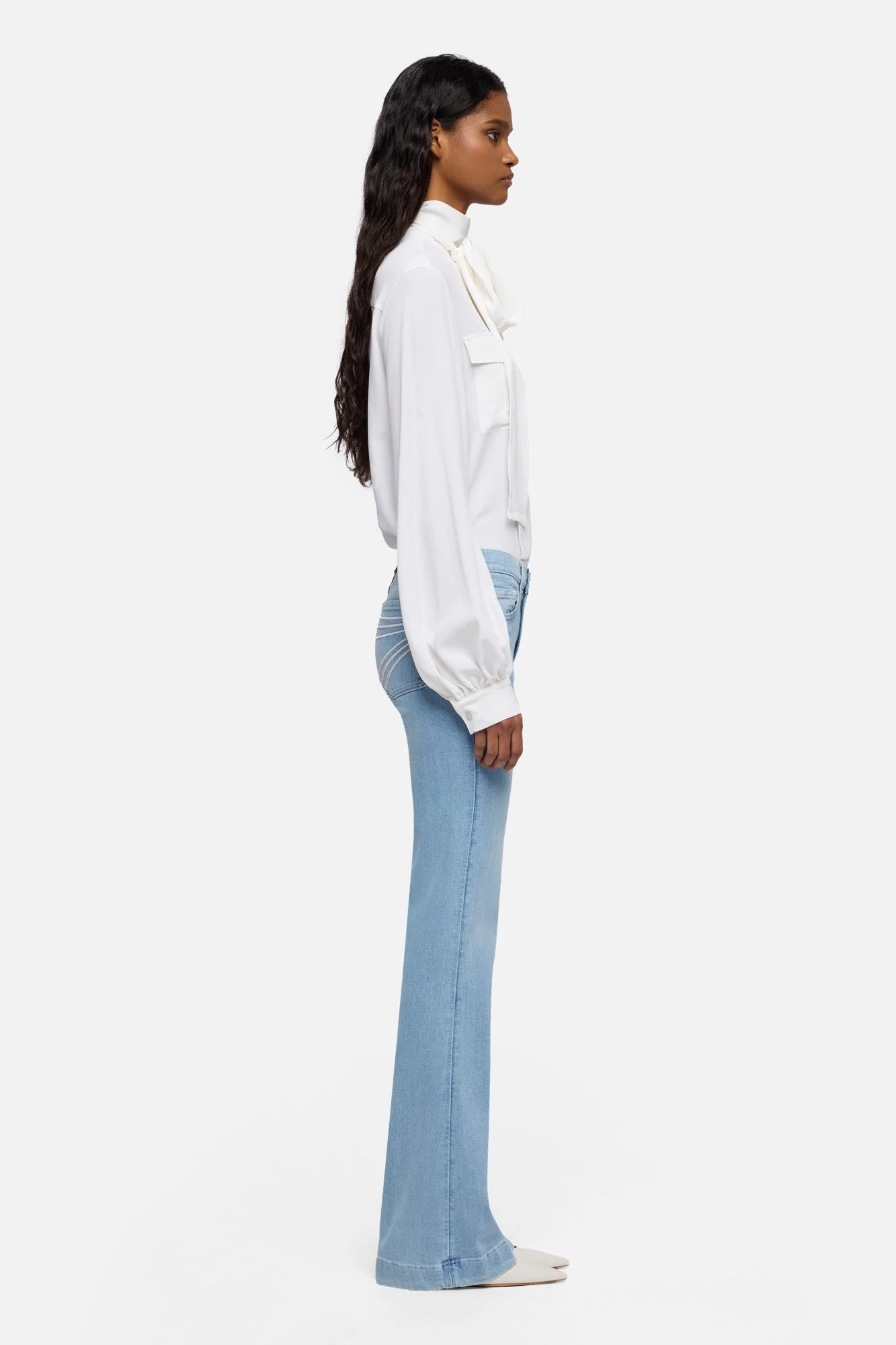 7 For All Mankind Dojo Bloom Tailorless Short - Image 8