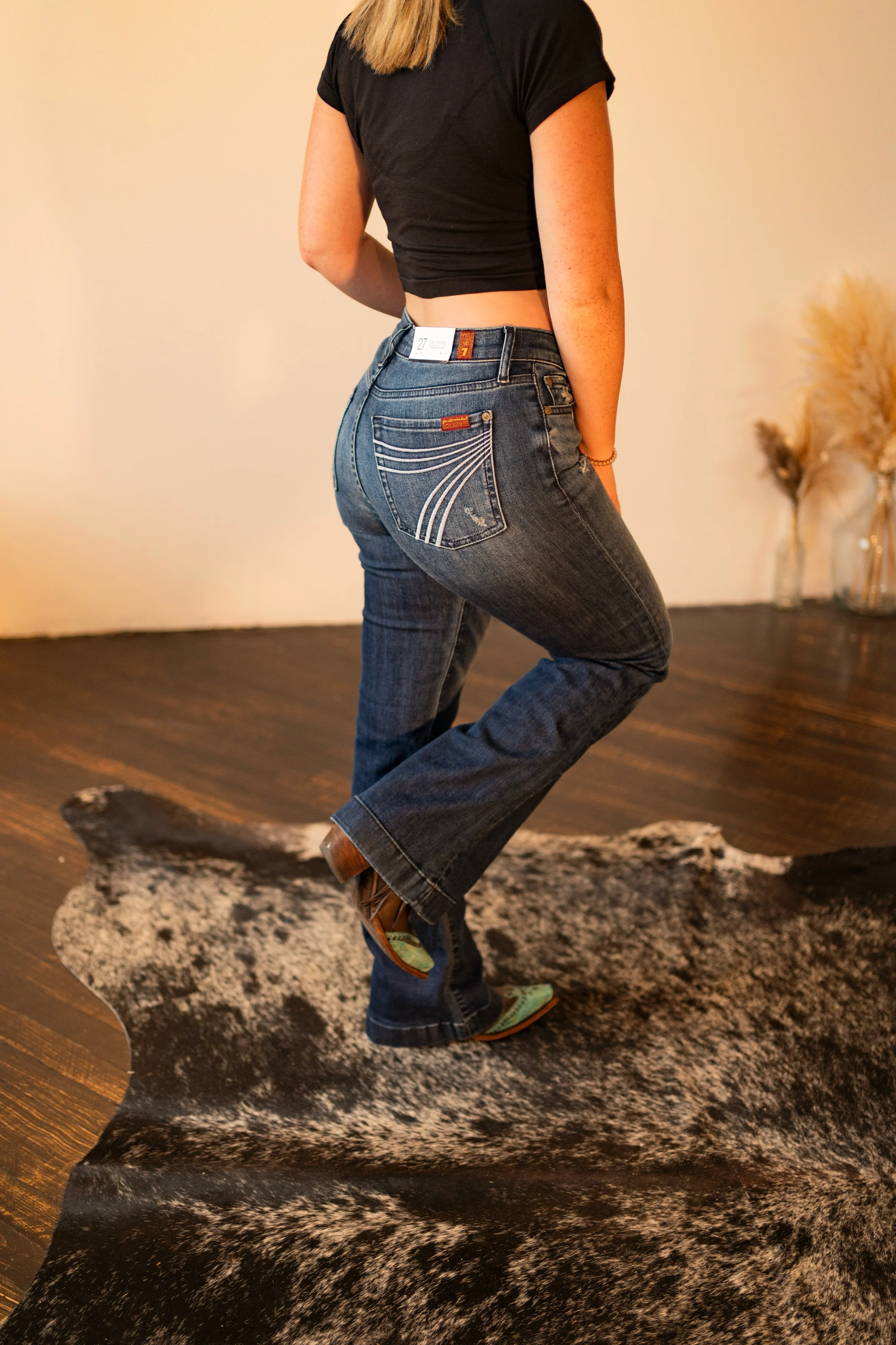 7 For All Mankind Spade DOJO Distressed - Image 15