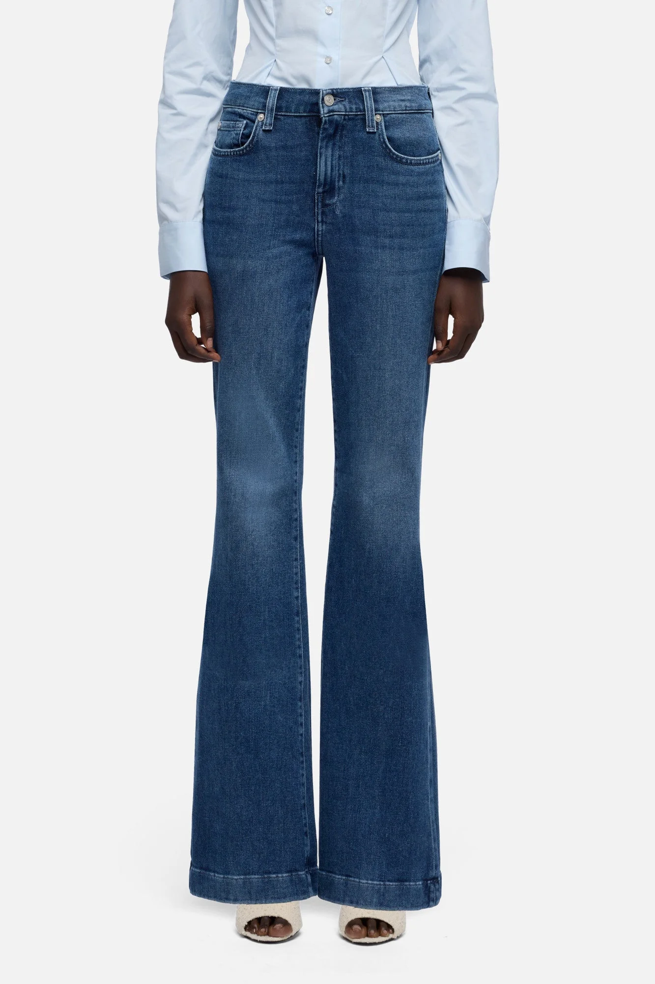 7 For All Mankind Dojo Flux Shades of Blue - Image 3