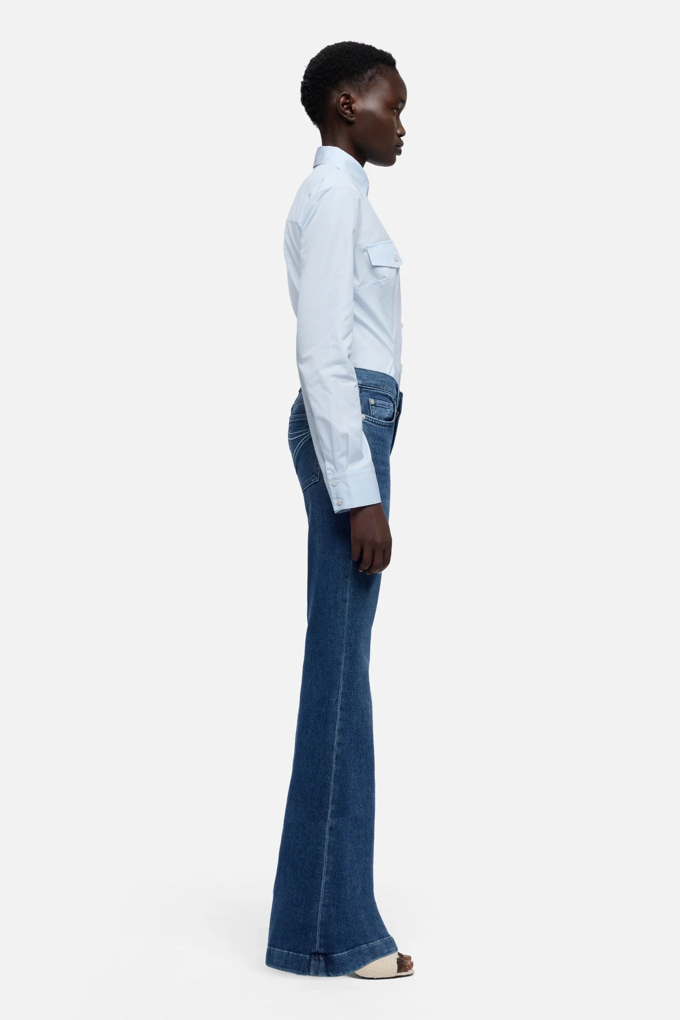 7 For All Mankind Dojo Flux Shades of Blue - Image 4