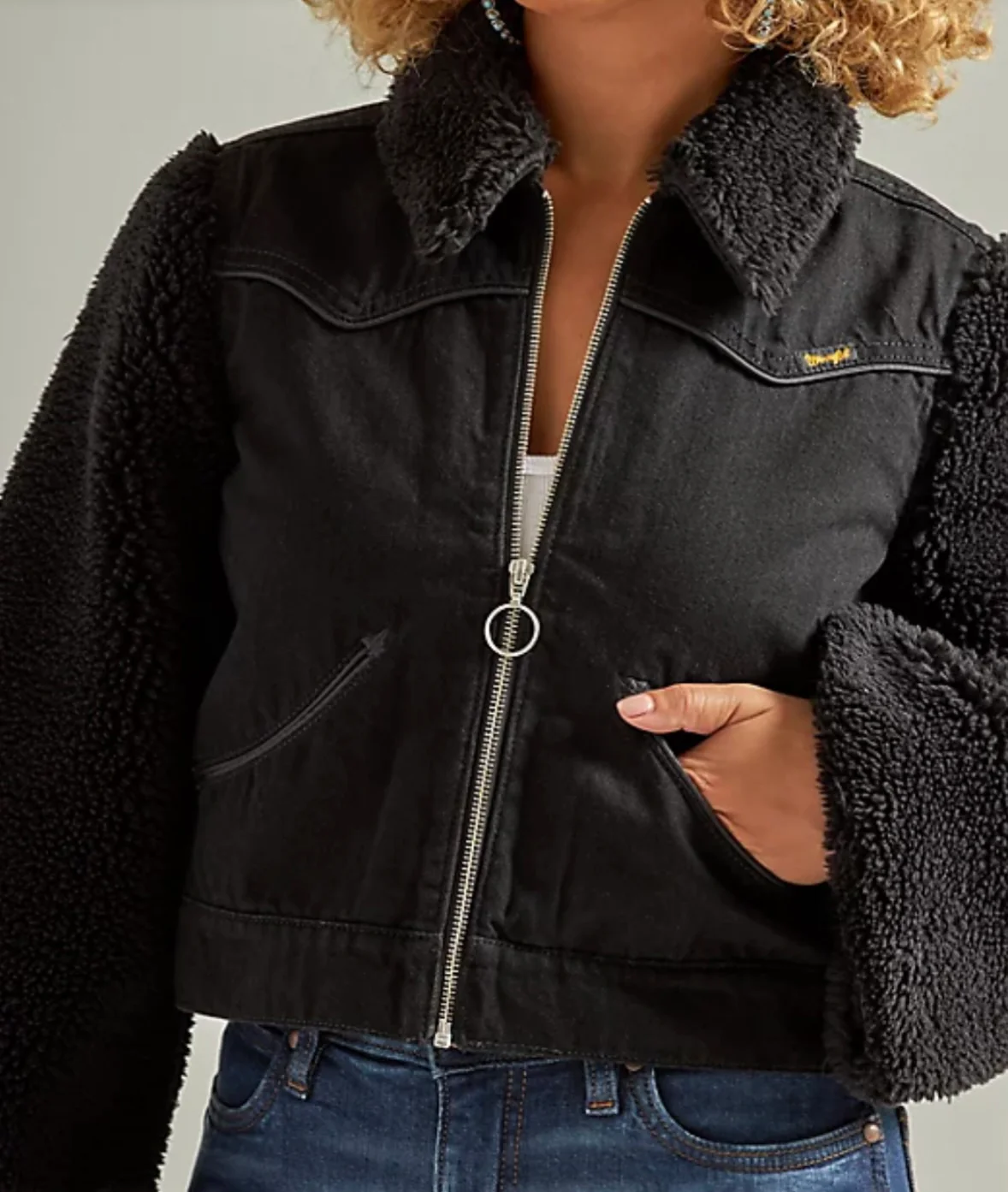 Final Sale ✨ 70s Sherpa Jacket - Image 2