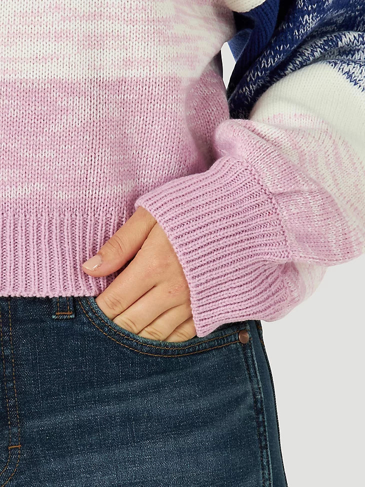 Final Sale ✨Abbey Wrangler Crop Sweater - Image 3