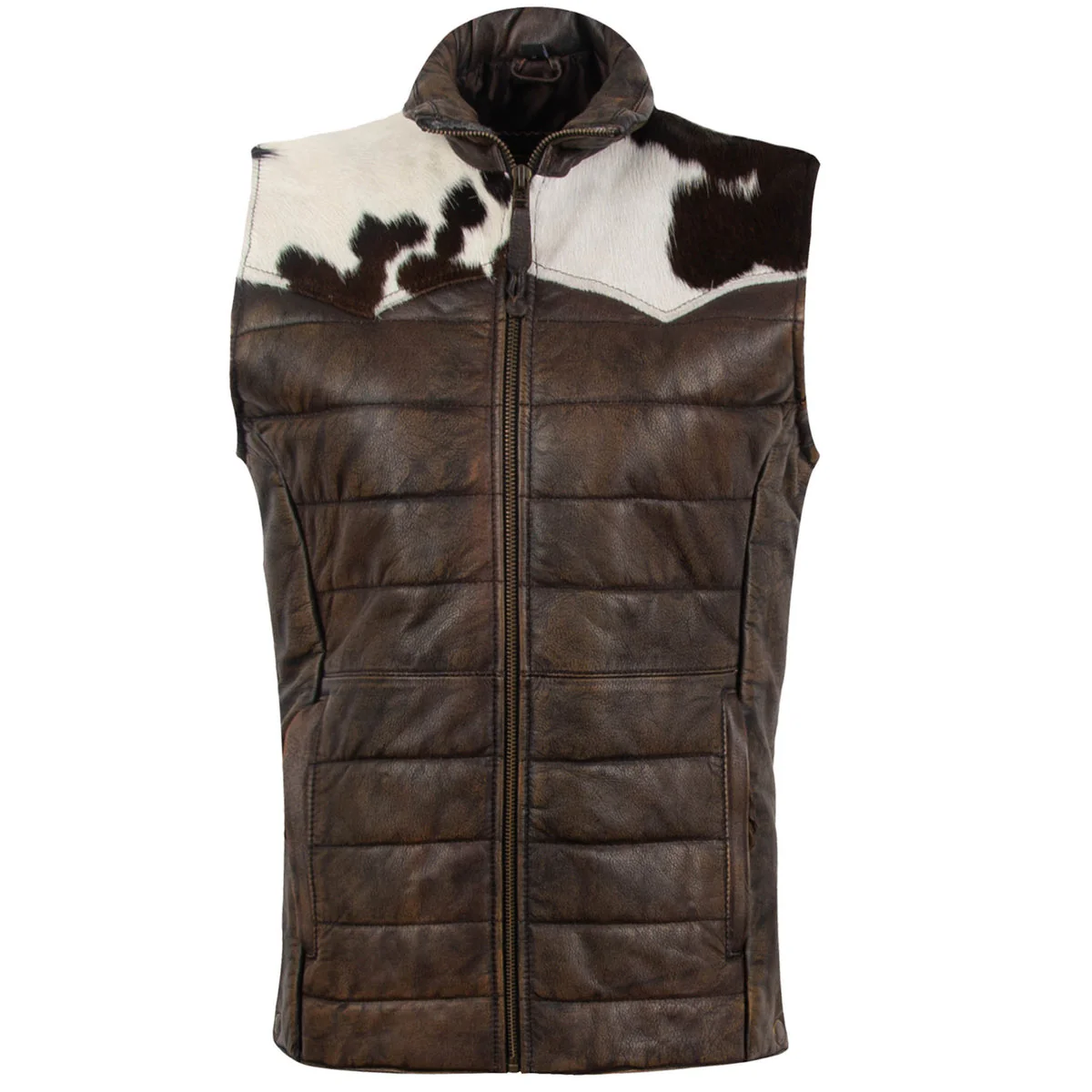 Adalyn Brown Hair On Women's Vest - Image 5