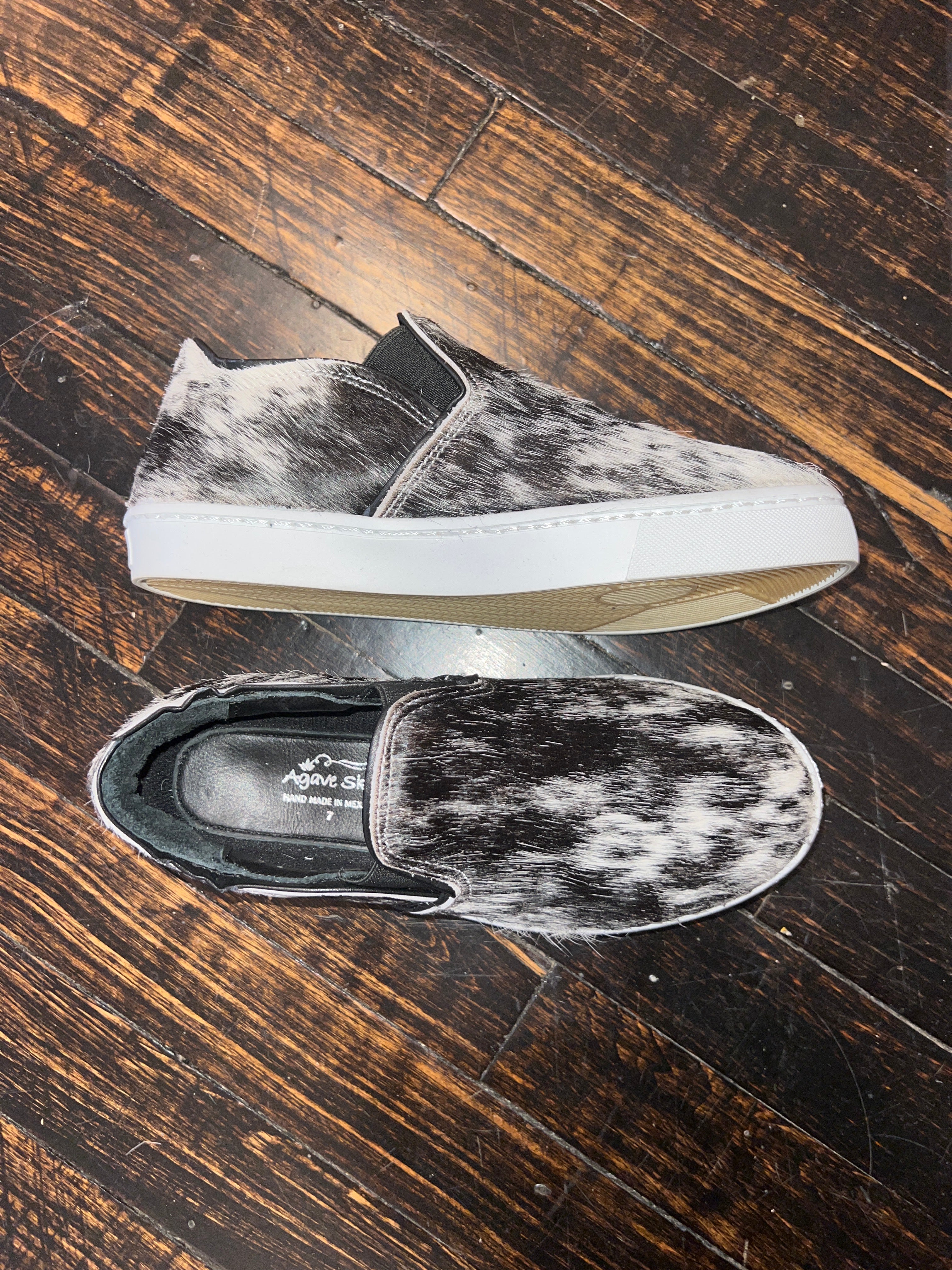 Agave Sky Serena Cowhide Sneaker Women’s Tennis Shoes - Image 3