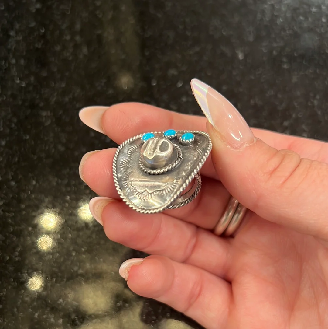 All Hat Turquoise Ring - Image 3