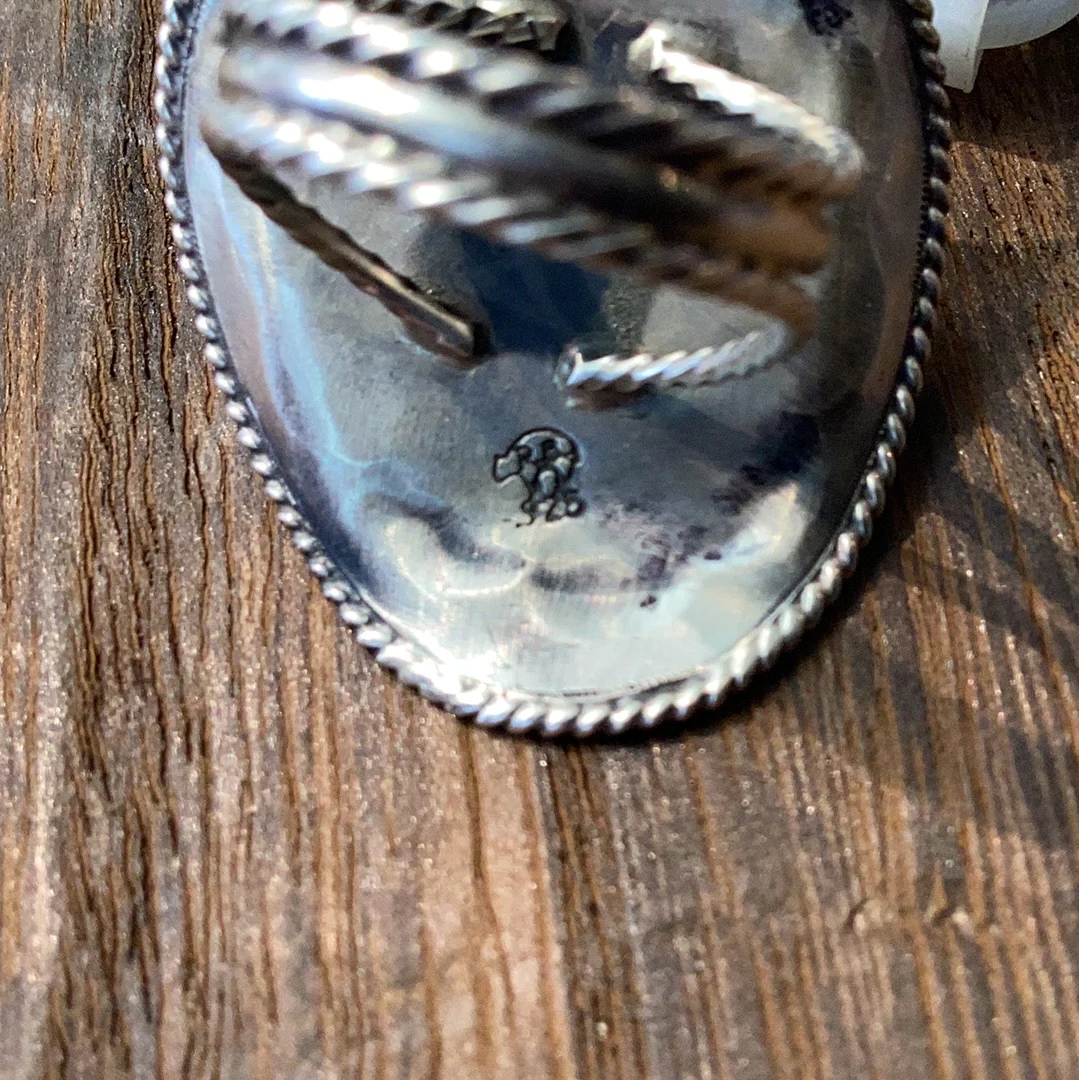 All Hat Turquoise Ring - Image 4