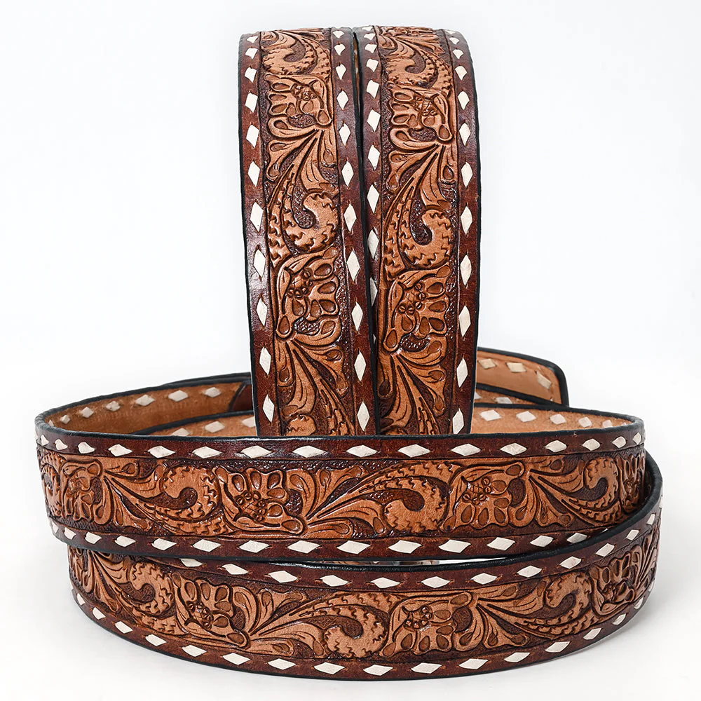 American Darling Floral Brown Belt - Image 2