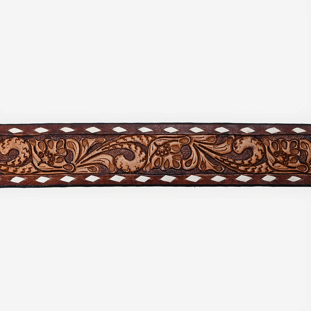 American Darling Floral Brown Belt - Image 3