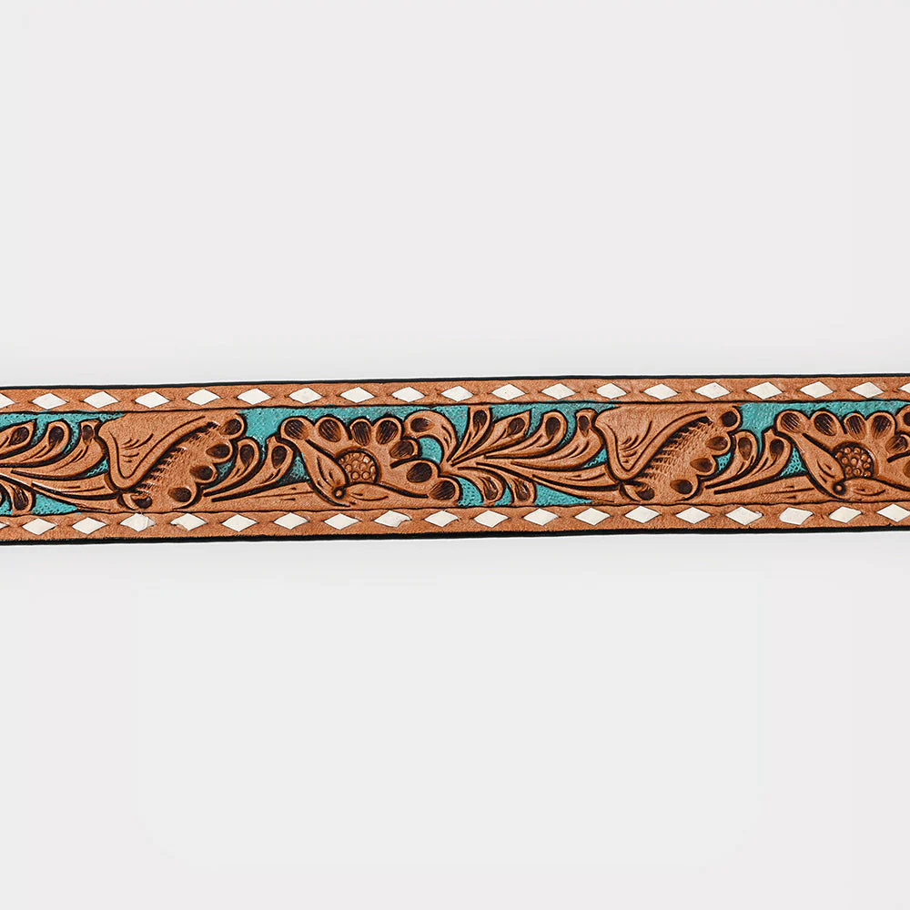 American Darling Floral Turquoise Belt - Image 3