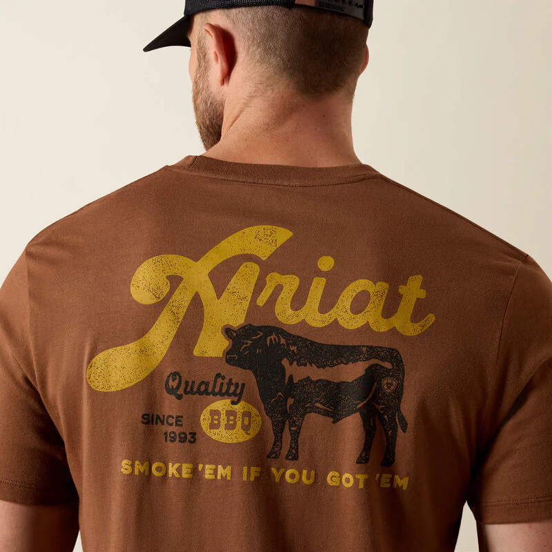 Ariat BBQ Smoke T-Shirt - Image 4