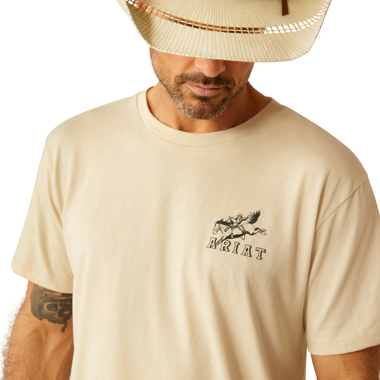 Ariat Bronc Riden Heritage T-Shirt - Image 2