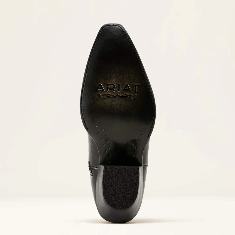 Ariat Casanova Caviar Croc Print Boots - Image 4
