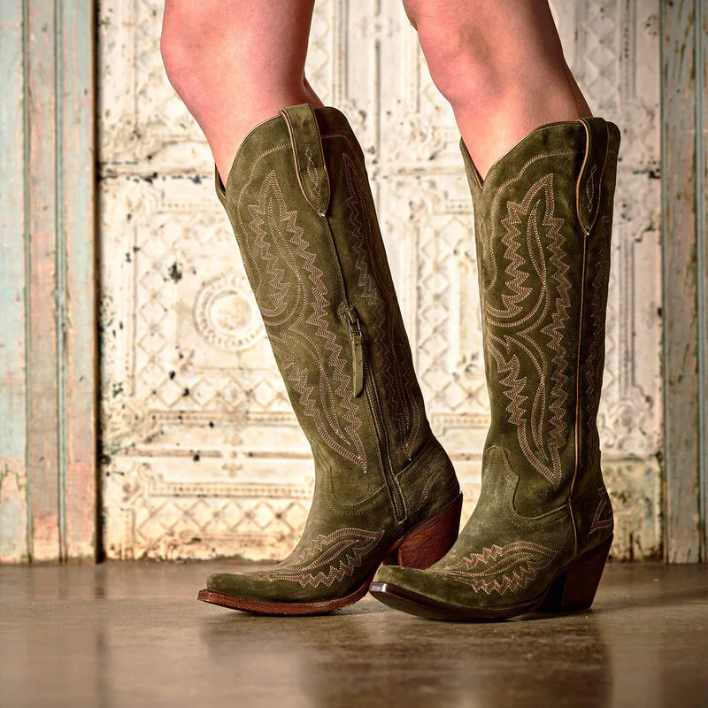 Ariat Casanova Soft Olive Suede