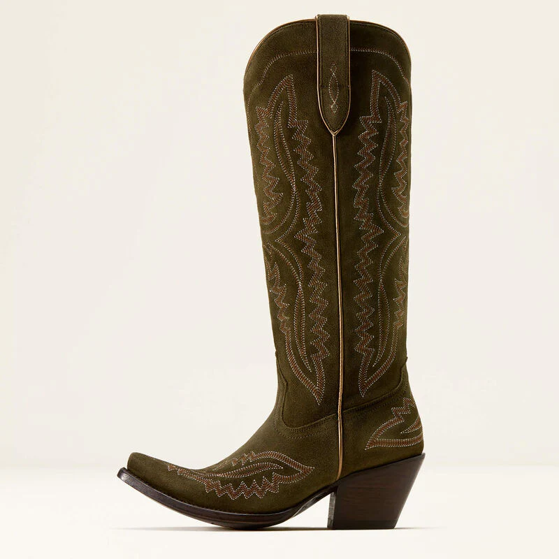 Ariat Casanova Soft Olive Suede - Image 2