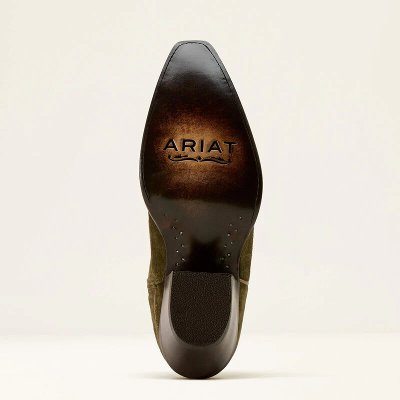 Ariat Casanova Soft Olive Suede - Image 4