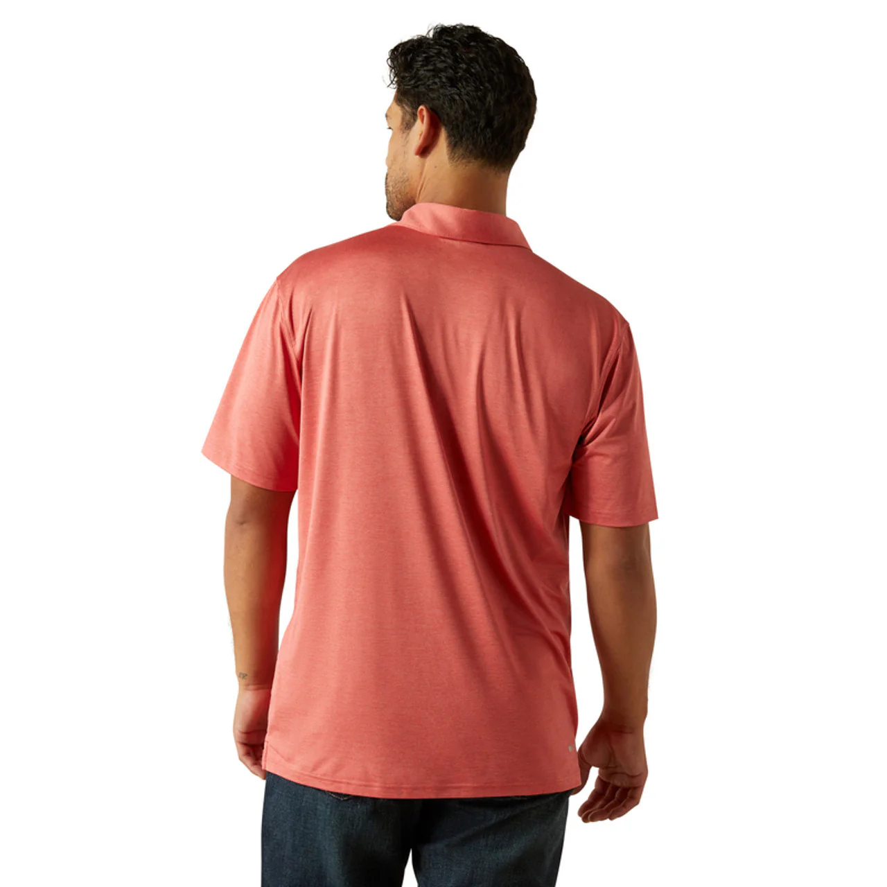 Ariat Charger Chrysanthemum Men's Polo - Image 4