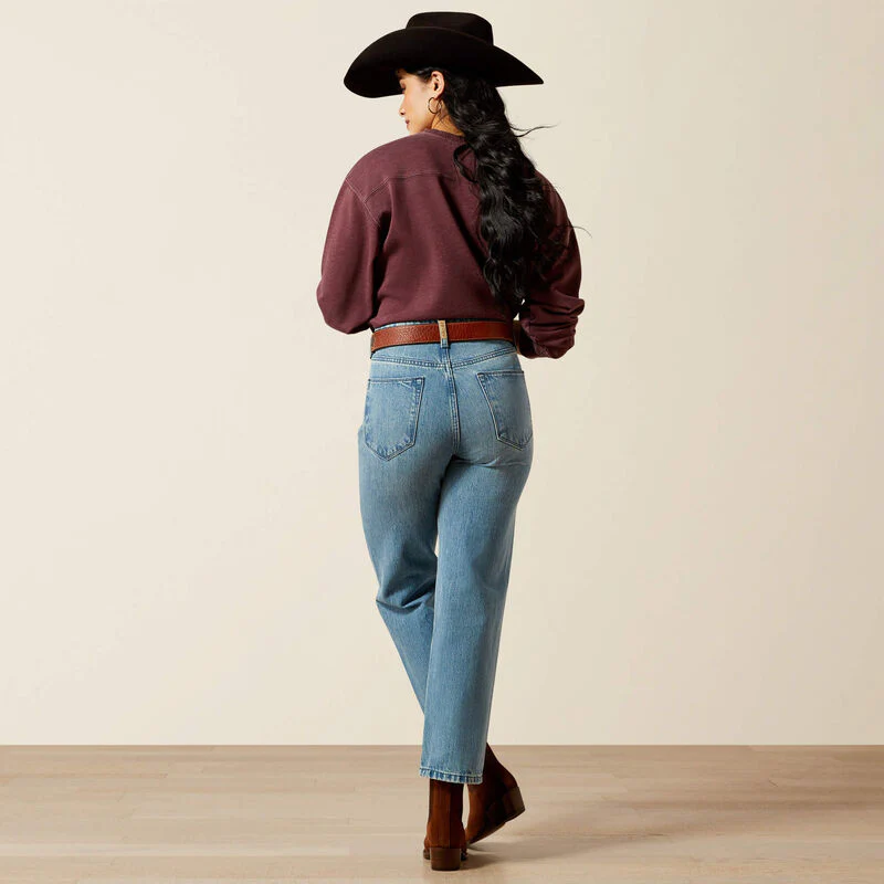 Ariat Cheyenne Yoke Candy Cropped Ultra High Rise - Image 4