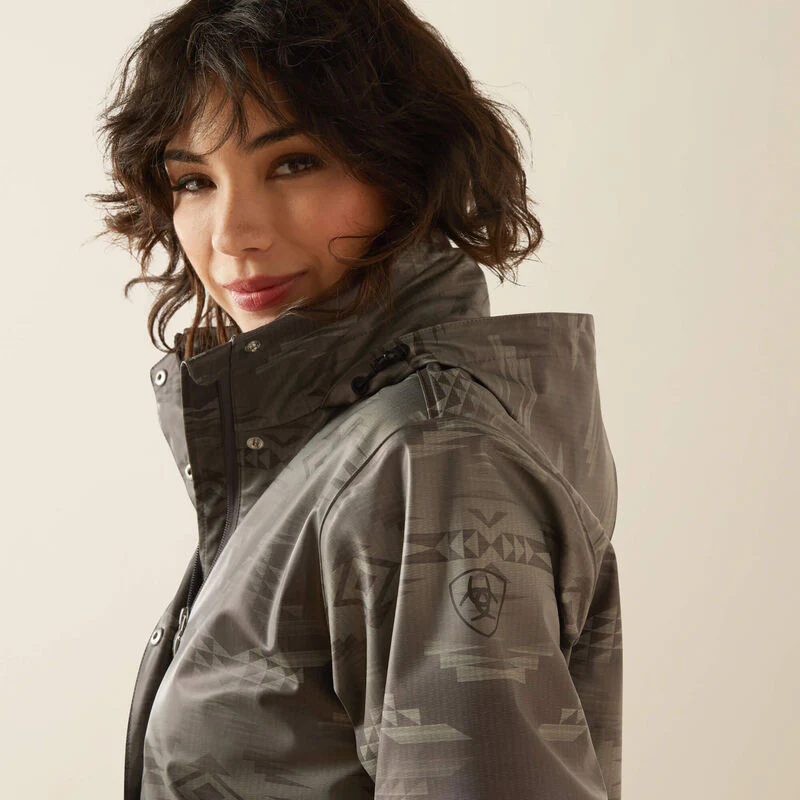 Ariat Drizzle Aztec Rain Slicker - Image 2