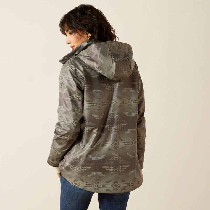 Ariat Drizzle Aztec Rain Slicker - Image 3