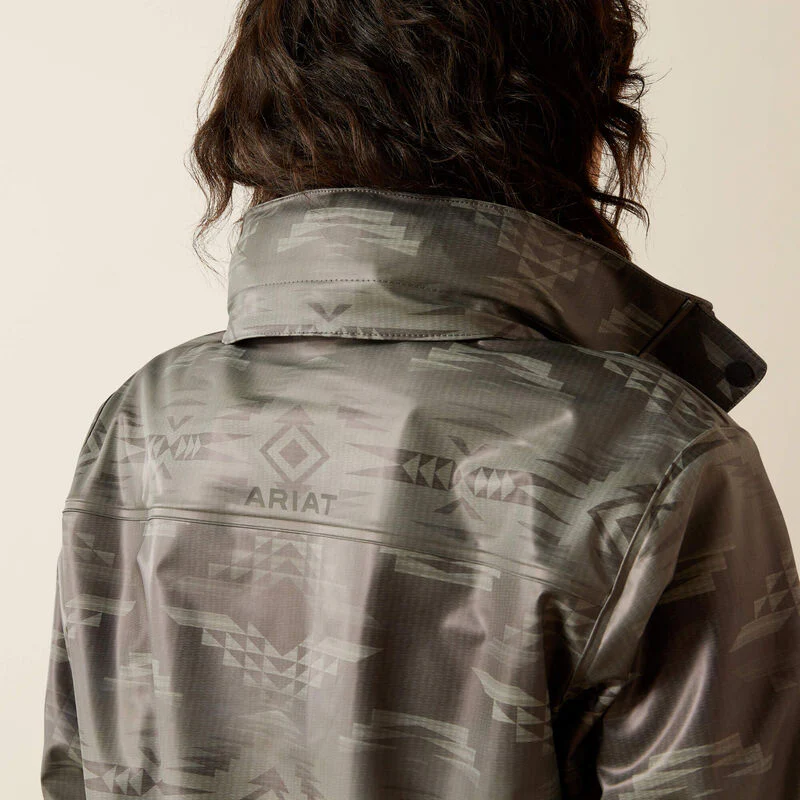 Ariat Drizzle Aztec Rain Slicker - Image 5