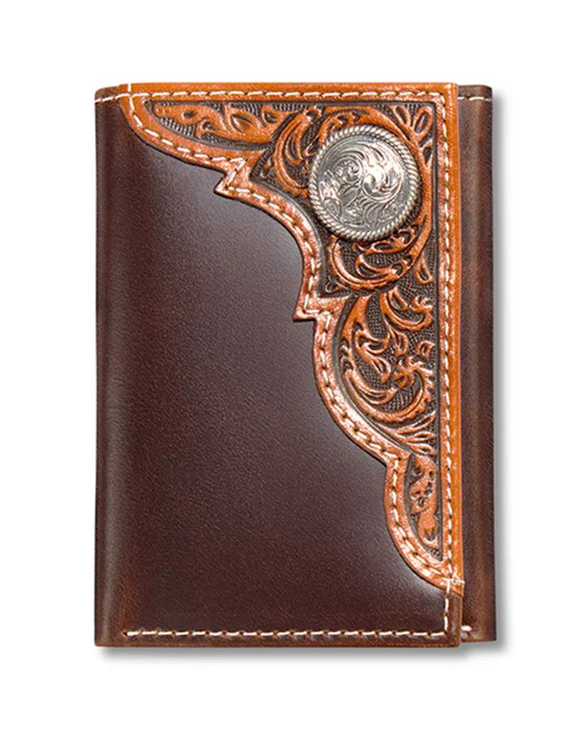 Ariat Embossed Trifold Wallet