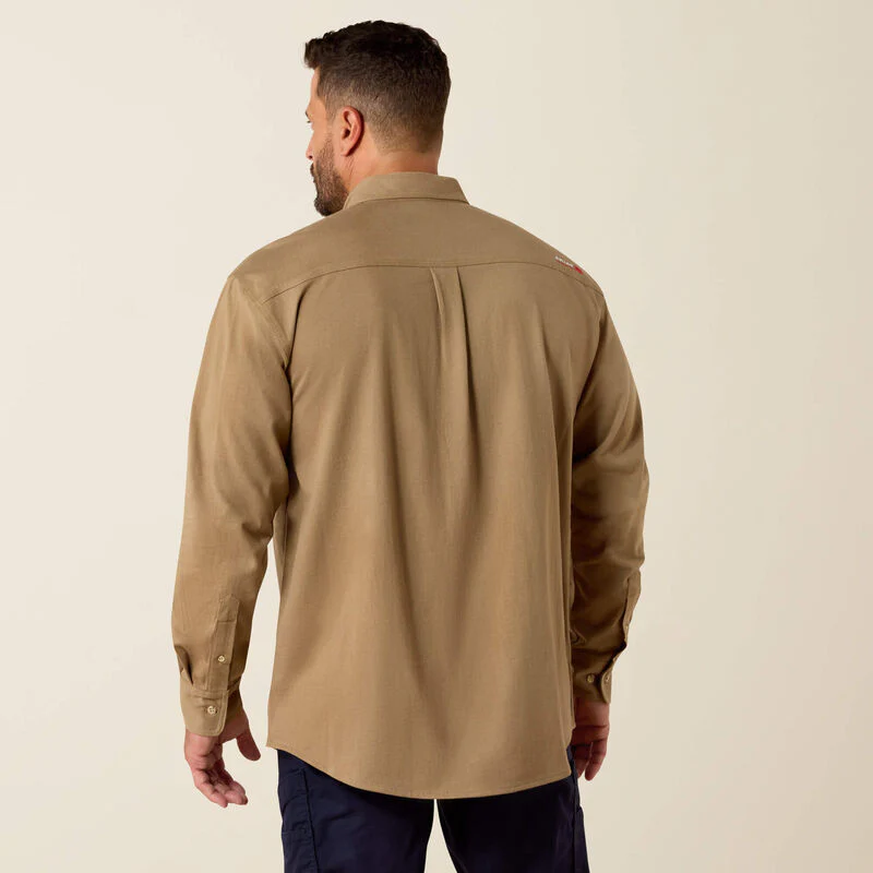 Ariat FR Airified Work Shirt Field Khaki - Image 2