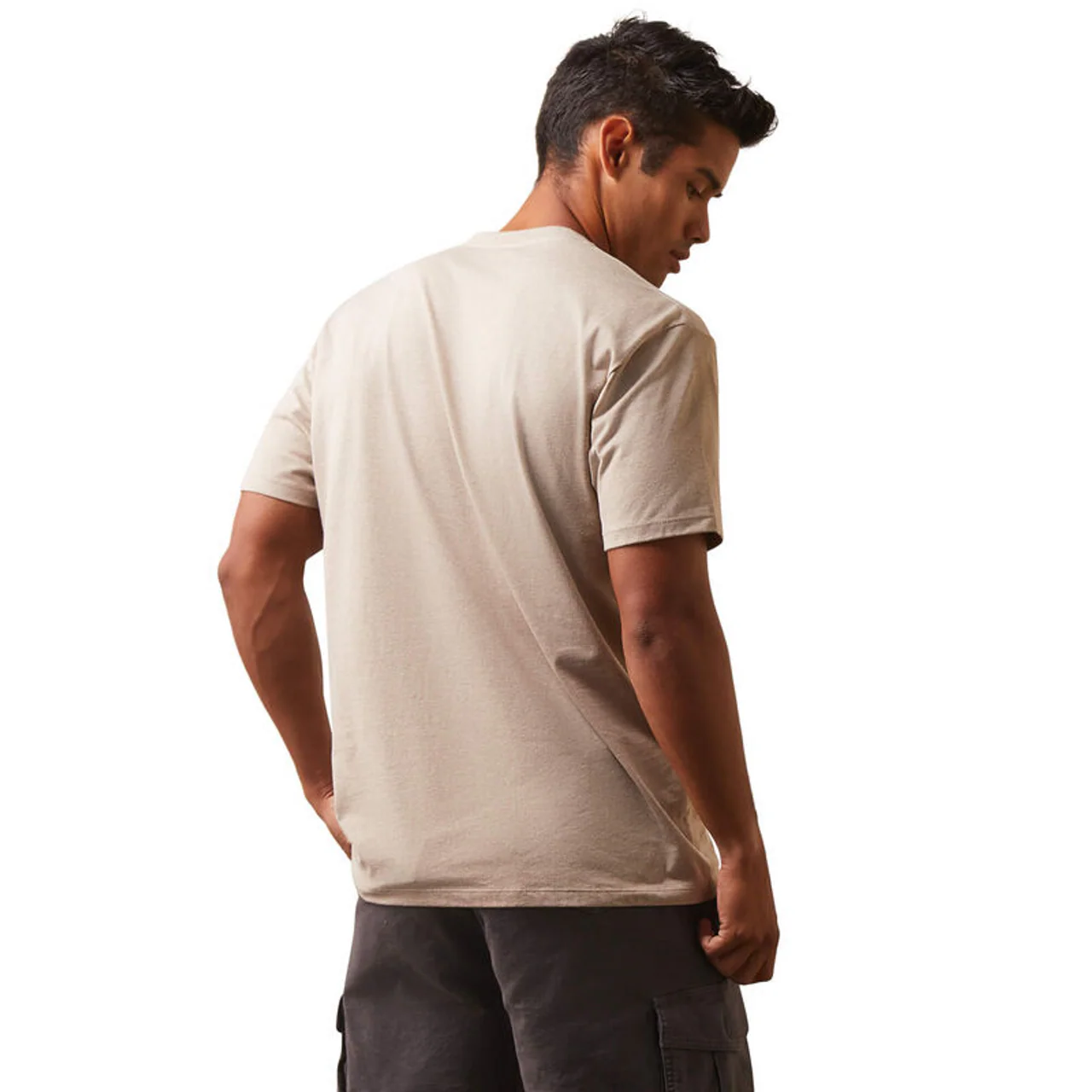 Final Sale ✨ Ariat Geo Oatmeal Tee - Image 2
