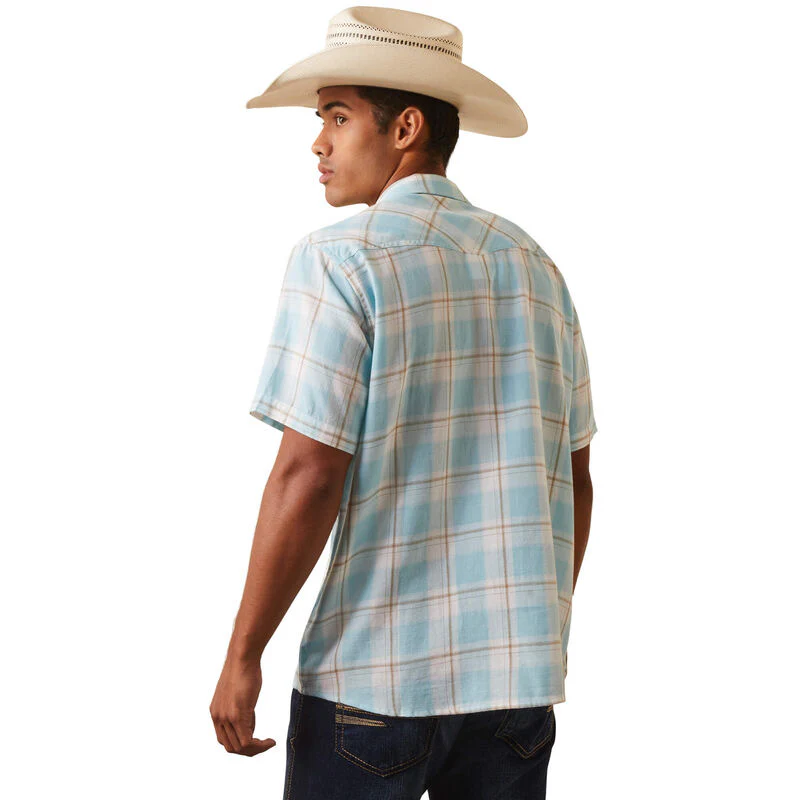 Final Sale ✨ Ariat - Halbertson Retro Short Sleeve Snap - Image 2