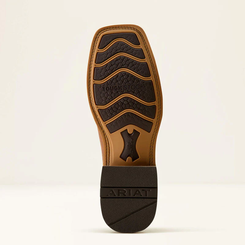 Ariat Highland Toughstock Wide Square Toe Cowboy Boot - Image 3