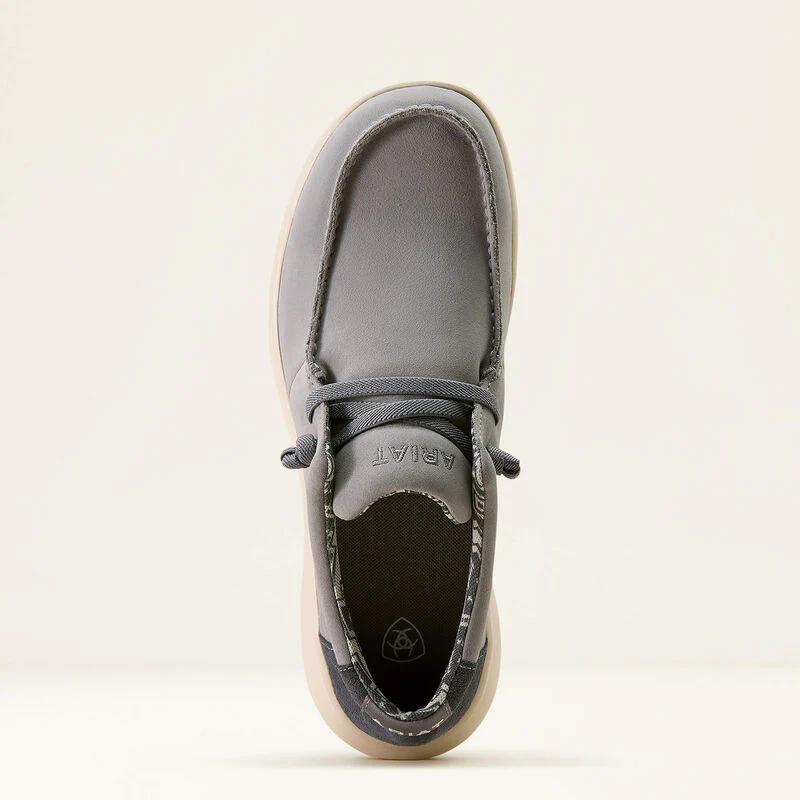 Ariat Hilo Shoe Castlerock Grey Suede - Image 4