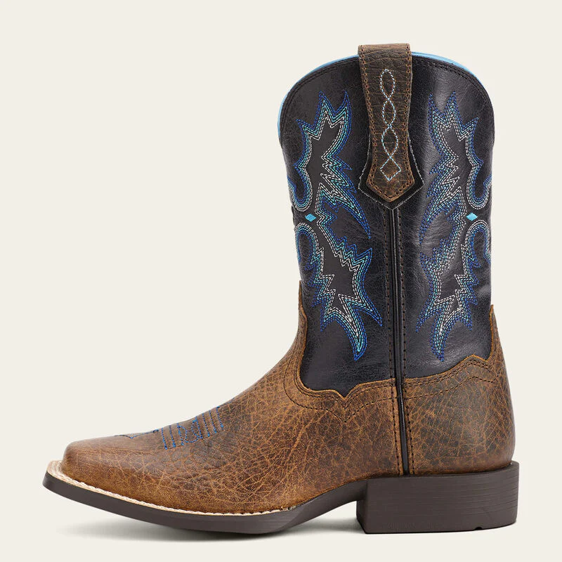 Ariat Kid’s Tombstone Earth/Black Square Toe - Image 2