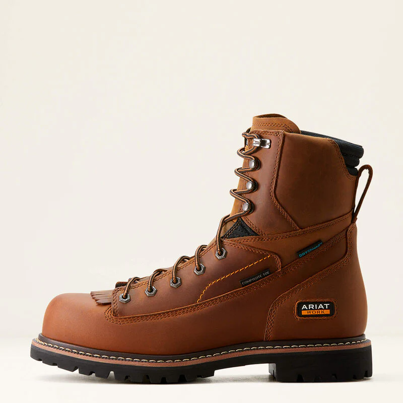 Ariat Longview Shock Shield 8" Waterproof Composite Toe Work Boot - Image 2