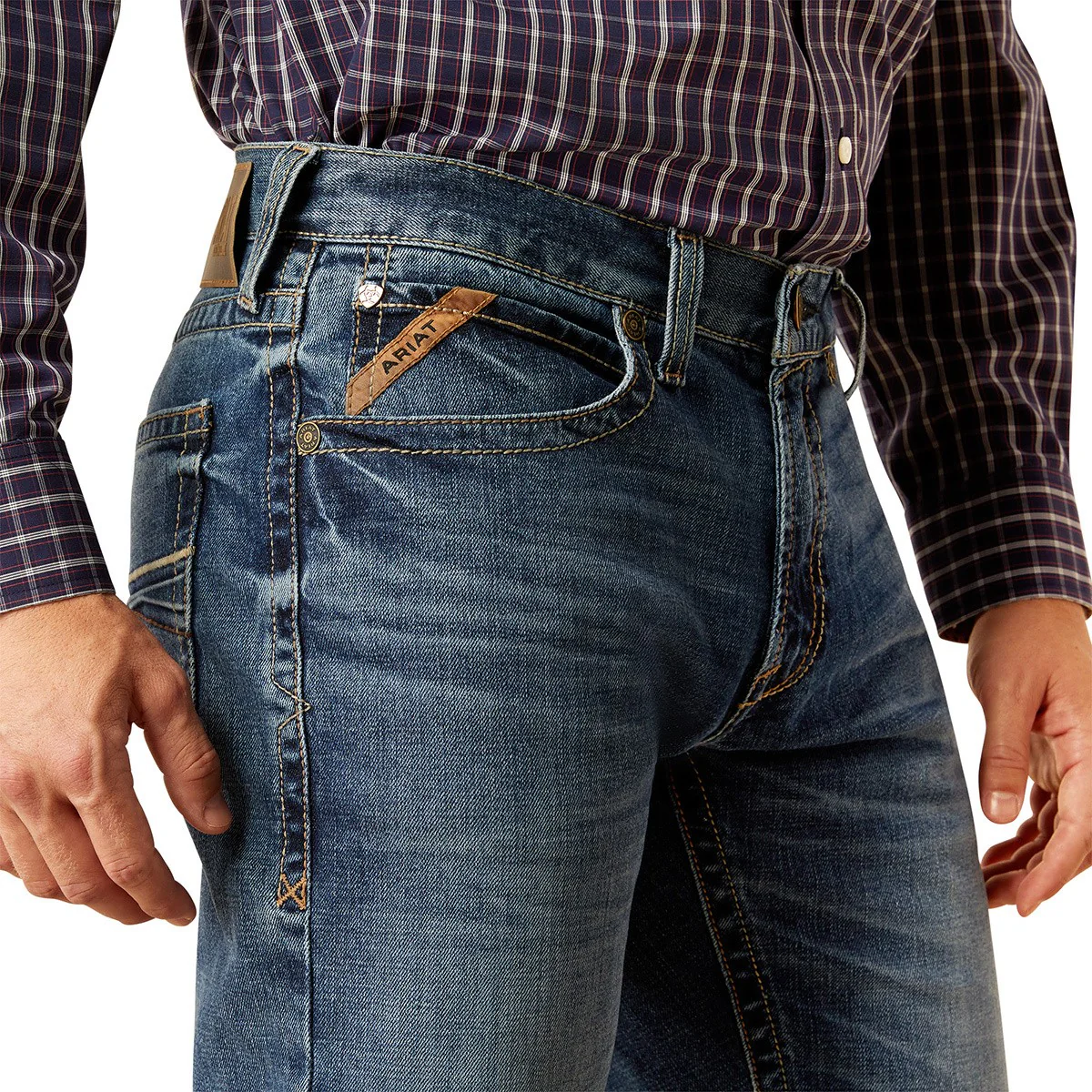 Ariat M4 Andrew Bootcut Men's Jeans - Image 3