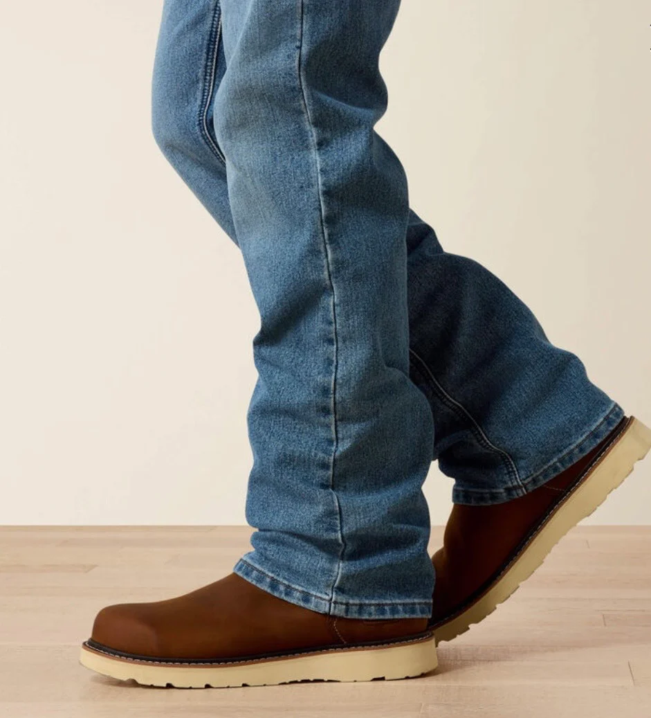 Ariat Rebar M4 Relaxed Dura Stretch Basic Bootcut Jean - Image 6
