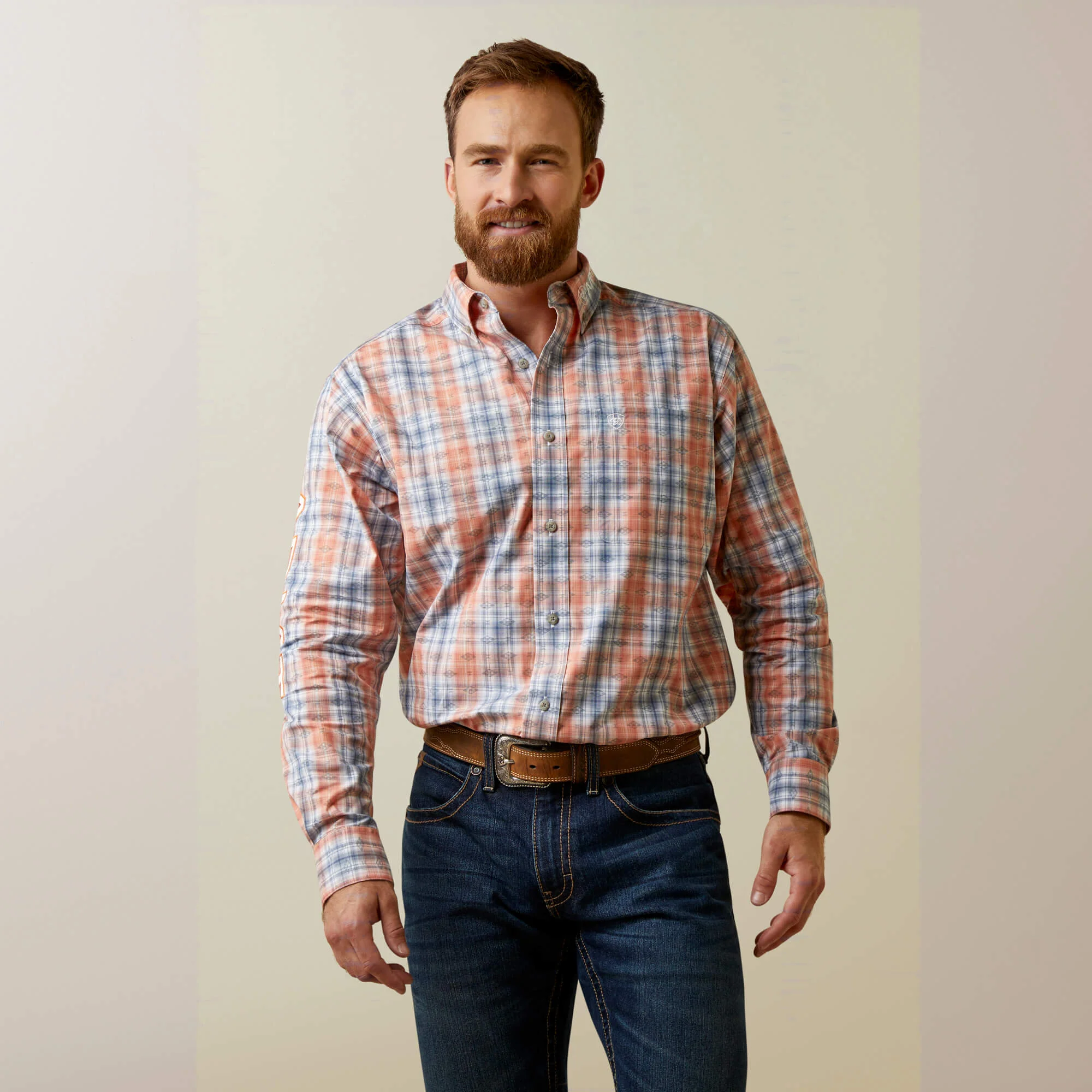 Final Sale ✨ARIAT Men’s Geometric Button Up