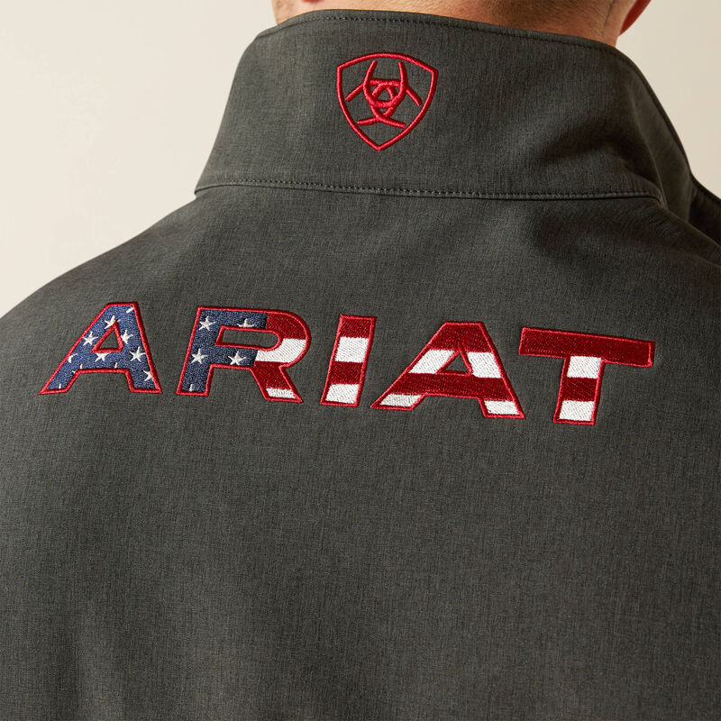 Ariat Men’s Patriot Softshell Vest - Image 2