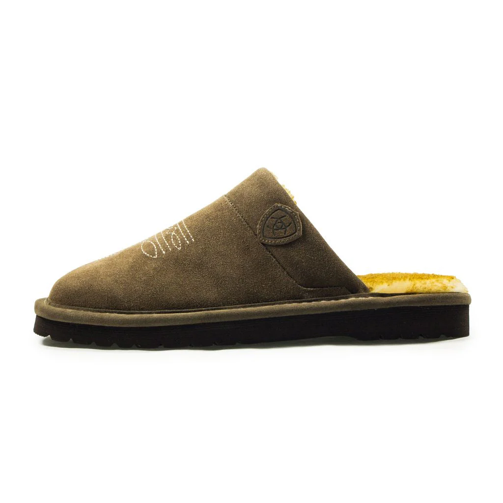ARIAT Men’s Silversmith Square Toe Slipper Stone - Image 2