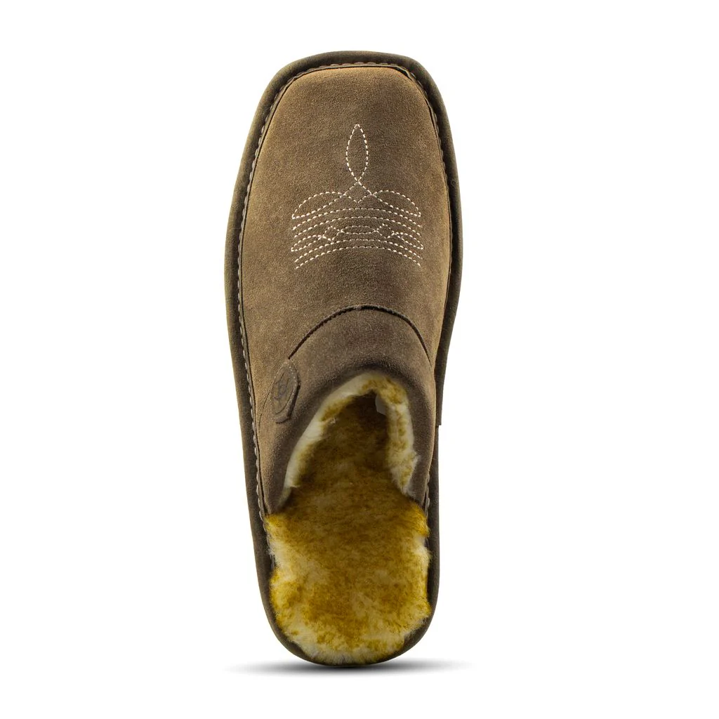 ARIAT Men’s Silversmith Square Toe Slipper Stone - Image 4