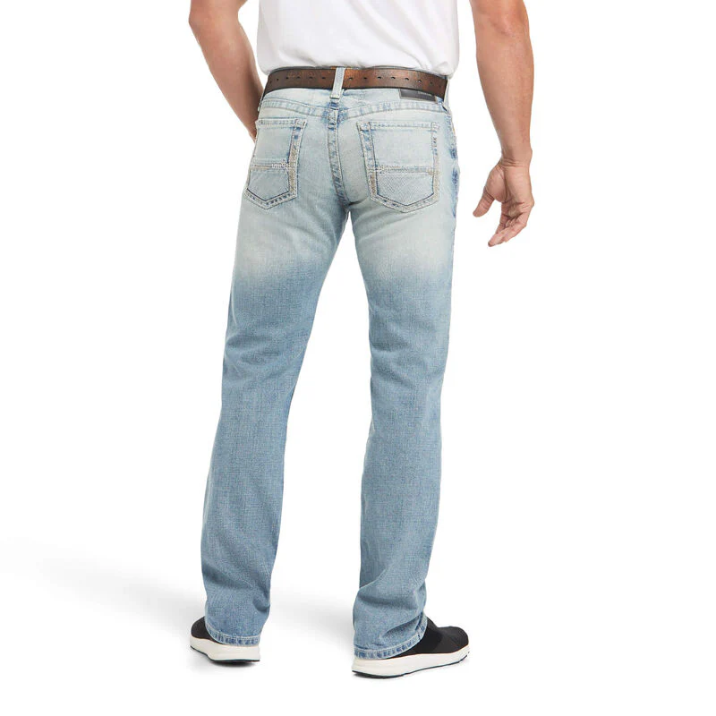 Ariat Men's M7 Rocker Stretch Stirling Stackable Straight Leg Jean - Image 2