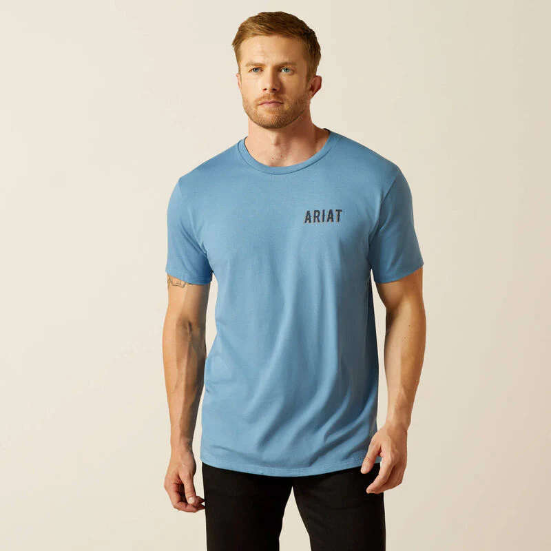 Ariat Men's Blazing Saddle Tee - Image 2