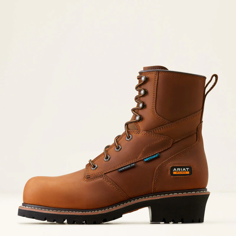 Ariat Men's Logger Shock Shield Waterproof Work Boot - Image 2