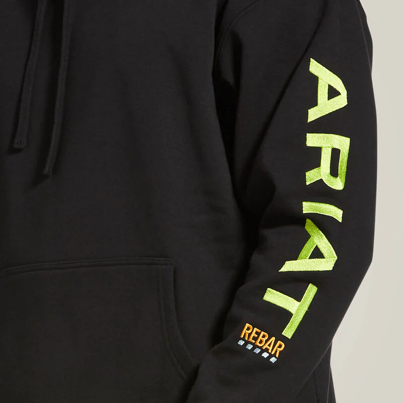 Ariat Men's Rebar Graphic Hoodie - Image 2