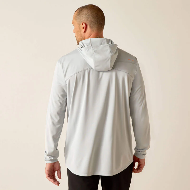 Ariat Men's Rebar Sunblocker Hooded T-Shirt - Image 2