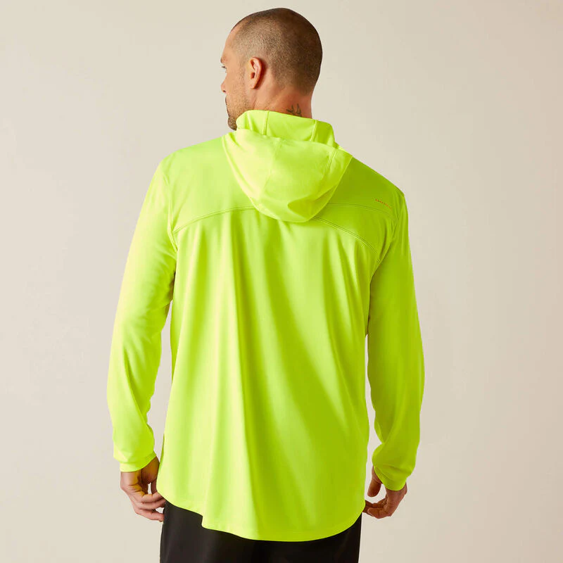Ariat Men's Rebar Sunblocker Hooded T-Shirt - Image 2