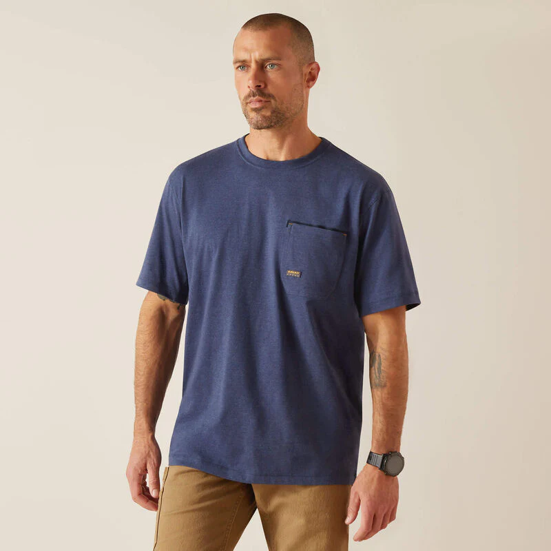 Ariat Men's Rebar Workman Born For This T-Shirt - Image 2