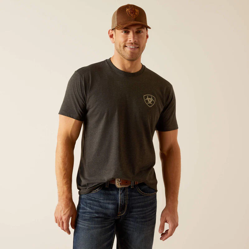 Ariat Men's Rider USA T-Shirt - Image 2