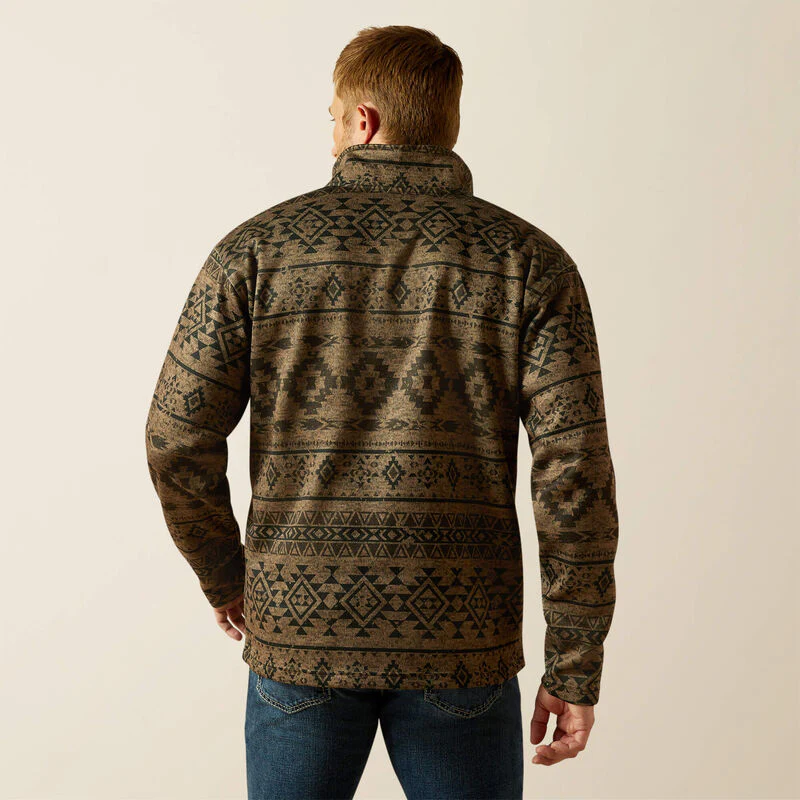 Ariat Men's Southwest Button Sweater - Image 2